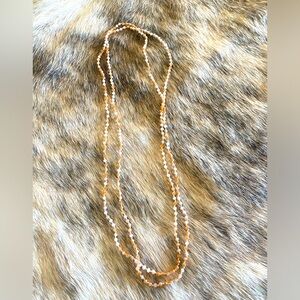 Champange, Amber & Cream Amber necklace